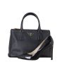Prada Saffiano Lux Galleria Double Zip Tote Small