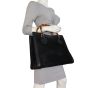 Gucci Diana Bamboo Top Handle Tote Vintage
