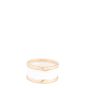 Bvlgari B.Zero1 18k Rose Gold Four Band Ring