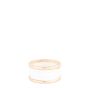 Bvlgari B.Zero1 18k Rose Gold Four Band Ring