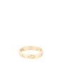 Cartier Love Ring Small 18k Yellow Gold 8 Diamonds