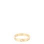 Cartier Love Ring Small 18k Yellow Gold 8 Diamonds