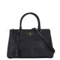 Prada Saffiano Lux Galleria Double Zip Tote Small