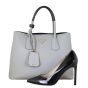 Prada Saffiano Cuir Double Bag Medium 