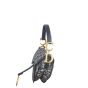 Dior Saddle Bag Mini Oblique with Embroidered Strap
