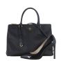 Prada Saffiano Lux Galleria Double Zip Tote Medium