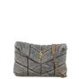 Saint Laurent Puffer Toy Chain Bag Denim