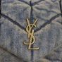 Saint Laurent Puffer Toy Chain Bag Denim