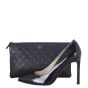 Chanel Classic Double Pocket Zip Pouch