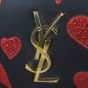 Saint Laurent Kate Clutch Small Hearts