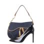 Dior Vintage Saddle Bag Denim