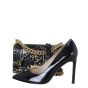Chanel Boy Small Croc Embossed Graffiti