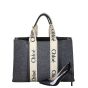 Chloe Woody Tote Bag Large Felt