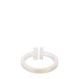 Tiffany & Co Tiffany T Wire 18k White Gold Ring