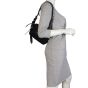 Prada Tessuto Vela Studded Shoulder Bag