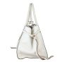 Prada Tassel Twin Pocket Calfskin Tote Small