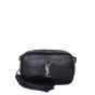 Saint Laurent Lou Mini Camera Bag Croc-Embossed