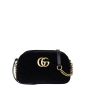 Gucci GG Marmont Velvet Small Camera Bag