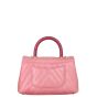 Chanel Coco Top Handle Mini Bag Chevron