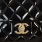 Chanel Coco de Toi Heart Chain Square Flap Bag Patent
