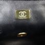 Chanel Coco de Toi Heart Chain Square Flap Bag Patent