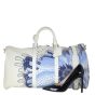 Louis Vuitton x Yayoi Kusama Keepall 50 Bandouliere Monogram Taurillon Psychedelic Flower