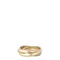 Cartier Trinity Ring Classic 18k White, Rose & Yellow Gold
