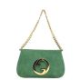 Gucci Interlocking G Blondie Crossbody Suede