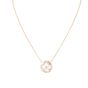 Louis Vuitton Color Blossom Sun Pendant 18k Pink Gold Mother of Pearl Necklace