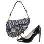 Dior Saddle Bag Oblique Embroidery