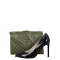Saint Laurent Monogram Mix Matelasse Envelope Chain Bag Medium