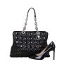 Dior Cannage Shopping Tote Patent