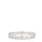 Tiffany & Co Keyhole Diamond Sterling Silver Bangle