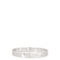 Tiffany & Co Keyhole Diamond Sterling Silver Bangle