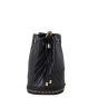 Chanel Paris Cosmopolite Bucket Bag Chevron