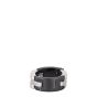 Cartier Maillon Panthere Diamond 18k White Gold Ceramic Ring