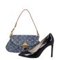 Louis Vuitton Mini Pleaty Monogram Denim