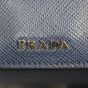 Prada Saffiano Denim Double Bag