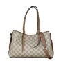 Gucci GG Monogram Emblem Tote Medium