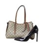 Gucci GG Monogram Emblem Tote Medium