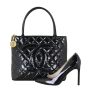 Chanel Medallion Tote Patent