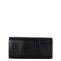 Saint Laurent Kate Tassel Clutch Croc-Embossed