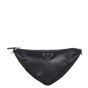 Prada Logo Triangle Leather Shoulder Bag