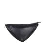 Prada Logo Triangle Leather Shoulder Bag