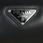 Prada Logo Triangle Leather Shoulder Bag