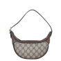 Gucci Ophidia GG Supreme Mini Crescent Shoulder Bag