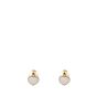 Chopard Happy Hearts Mother of Pearl 18k Rose Gold Stud Earrings