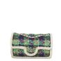 Chanel Classic Single Flap Tweed Shearling