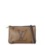 Louis Vuitton Double Zip Pochette Monogram Giant Reverse