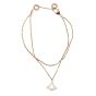 Bvlgari Diva's Dream 1 Motif 18k Rose Gold Mother of Pearl Bracelet